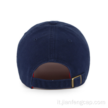 Cotone combinato con cappellino da baseball ricamato